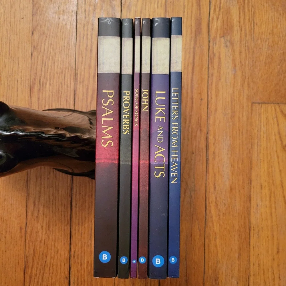 Passion Translation Bible Set Psalms Proverbs Song of Songs John Luke Acts Books